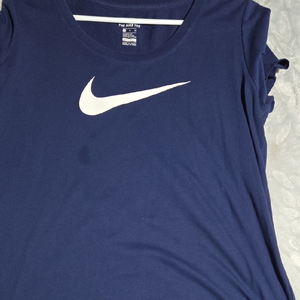 Nike Blue Dri-FIT Tee - Picture 3 of 3